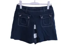 【美品】TOMMY HILFIGER GOLF(トミーヒルフィガーゴルフ) キュロットスカート ネイビー レディース M ゴルフ用品 2412-0169 中古