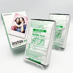 【開封・未使用品】FUJIFILM フジフイルム チェキ フィルム instax mini 20枚入 1箱(10枚×2セット) INSTAX MINI JP 2 チェキ用フィルム