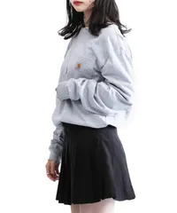 [カーハート] 胸ポケット付きクルーネックロンT メンズ 長袖 Tシャツ XL Heather Gray 