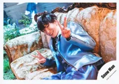 【中古】生写真(ジャニーズ) Snow Man/渡辺翔太/横型・膝上/シングル「Secret Touch」MV＆ジャケ写オフショット/公式生写真