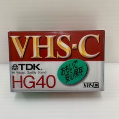 新品未使用）TDK ビデオカセットテープ VHS-C - メルカリ