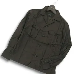 PS Paul Smith ポールスミス 春夏 ナイロン100％★ 長袖 ミリタリー ワーク シャツ ジャケット Sz.S メンズ 日本製