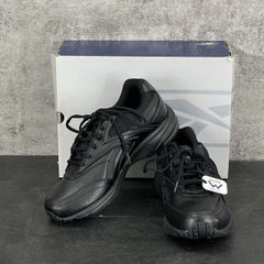 未使用級】Reebok ウォーキングシューズ N クッション ブラック 28 