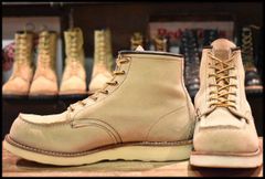 【9.5E 良品 08年】レッドウィング 8173 スエード アイリッシュセッター ホーソーン ラフアウト モックトゥ ブーツ redwing HOPESMORE【FF498】