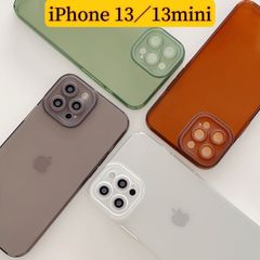 iPhone 13／13mini 透明tpuケース　ストラップホールあり　カメラレンズ保護