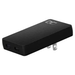 【新品・2営業日で発送】【納品先に法人名必須】NovaPort SLIM DUO 65W ブラック CIO-G67W2C-S-BKのサムネイル