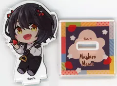 【中古】アクリルスタンド・アクリルパネル ましろ爻 「バーチャルYouTuber にじさんじCAFE in SWEETS PARADISE 第8弾 ミニキャラトレーディングアクスタ(アクリルスタンド)/A」