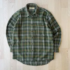 DO IT Vintage チェック柄 シャツ グリーン 緑 レトロ
