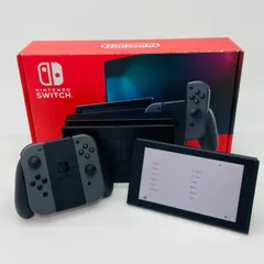 任天堂 Nintendo Switch グレー HAD-S-KAAAA バッテリー強化版  【C4164-80】