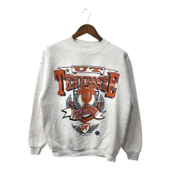 90年代 USA製 Lee リー テネシー カレッジ スウェット トレーナー スポーツ グレー (メンズ L) 中古 古着 Q1700