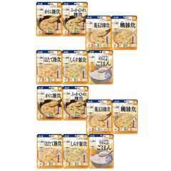 アサヒ 介護食品 バランス献立　舌でつぶせる　主食7種×12個セット ごはん 雑炊