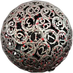 Maatsu 100面ダイス サイコロ 百面ダイス 手品 テーブルゲーム ボードゲーム パーティー用品(血痕)