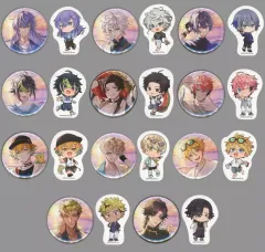 【中古】グッズセット 全11種セット 缶バッジ＆ダイカットステッカー 「くじスクエア にじさんじHEROES海の家くじ」 D賞