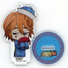 【中古】キーホルダー 葦木場拓斗 「弱虫ペダル GLORY LINE×コラボカフェ本舗 ミニキャラアクリルスタンドキーホルダー(チャイナ)」