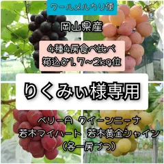 2025年最新】葡萄 マイハートの人気アイテム - メルカリ