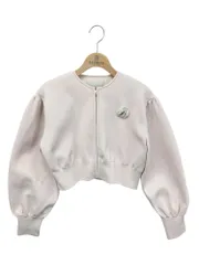 セルフォード CWNJ231053 ジャケット 36 ピンク ニット ショート丈 IT906FBSB5AU