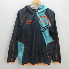 G■アンブロ/UMBRO サッカー/フットサル ピステトップ UFS4360【L】黒/men's/93【中古】■