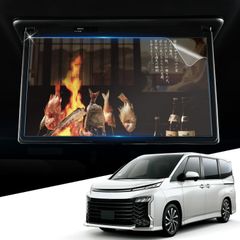 新型トヨタノア・ヴォクシー 4代目 90系 14インチ v14t-r72r 後席ディスプレイ保護フィルム 14型有機EL後席モニター保護フィルム 汚れ防止 キズ防止 高感度 衝撃吸収 指紋防止 簡単貼り付け ノア 90系 後席ディスプレイナフィルム