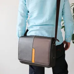 【特価】ショルダーバッグ 合皮 35cm 斜め掛けバッグ 肩掛けバッグ メンズ 鞄 カバン通勤 通学  bgm【アウトレット】【QSM-100】