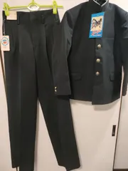 【新品】　145サイズ　 7号　　学生服　上下セット 学ラン　詰め襟　詰襟  センチ　制服　中学校　高校