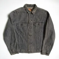 Lee 先染ブラック デニムジャケット USA製 80s 90s 80s 90s Lee 先染め ブラックデニムジャケット トラッカー