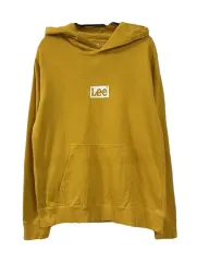 M LEE リー メインロゴ フーディー Tシャツ イエロー レディース