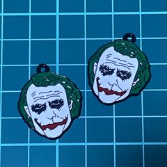 150 ジョーカー チャーム 2個セット アクセサリー パーツ カン付き