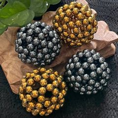 天然石ヘマタイト聖幾何学 2個セット - メルカリ