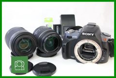 【動作保証・点検済】良品■到着後即使える■SONY α330 / 55-200mm/18-55mm■■バッテリー・チャージャー・8GB SDカード付き■NN252