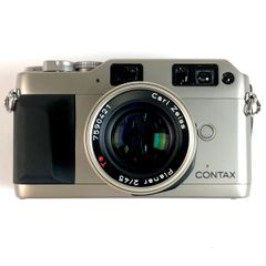 コンタックス CONTAX G1 ＋Planar T* 45mm F2 プラナー Gマウント フィルム マニュアルフォーカス 一眼レフカメラ 【中古】