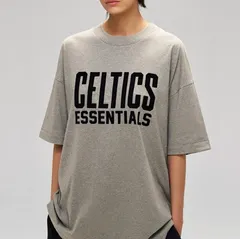 ◆FOGフィアオブゴッドESSENTIALS X NBA◆Celticsクルーネック半袖Tシャツ T-Shirt　ユニセックスのサムネイル
