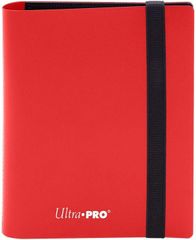 トレーディングカードバインダー Ultra Pro ー 2-Pocket Eclipse Apple Red PRO-Binder コレクター向け高品質収納アイテム 並行輸入品