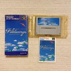 【動作未確認】SFC パイロットウイングス 箱・説明書付き パイロットウィングス スーファミ ジャンク品
