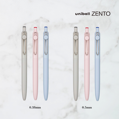 （3色セット）三菱鉛筆 ユニボールゼント ベーシックモデル 0.38mm / 0.5mm _