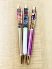 ハーバリウムボールペン3本セット