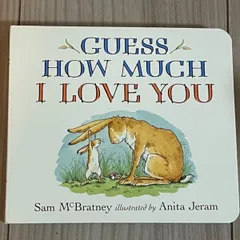 セール　新品英語絵本　guess how much I love you