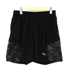 プーマ ショートパンツ ボトムス スポーツウエア メンズ US Lサイズ ブラック PUMA 【中古】