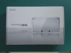 F80【中古・良品３DS】ニンテンドー3DS アイスホワイト外箱 付属品不足あり5932のサムネイル