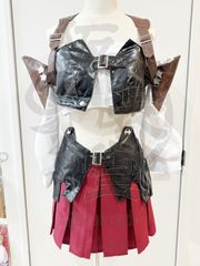 FINALFANTASY14　ミコッテ　初期　【カット済みウィッグ、ケモ耳・尻尾2種付き】