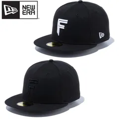 新品 NEWERA ニューエラ 正規品 59FIFTY 北海道 日本ハムファイターズ 59FIFTY NPB CAP キャップ 公式 オフィシャル グッズ 帽子 刺繍 ロゴ 野球 ベースボール メンズ レディース ブラック  14525180 14525181