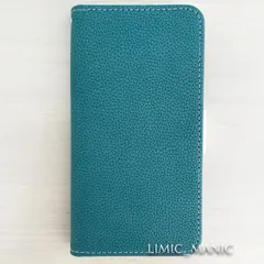 iPhone 13 / 14 手帳型 ケース スマホケース カードケース カラフル レザー調 ダークグリーン 深緑 アイフォン