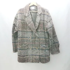 ◇ ⊇ CLASSICAL ELF クラシカルエルフ ツイード 長袖 ジャケット サイズM ベージュ系 ブラック系 レディース E  【1410290067987】