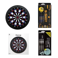【全国送料無料】ダーツライブホーム＆D.CRAFT人気ブラスダーツ セット 新品 ダーツ2セット付き DARTSLIVEHOME 自宅 本格ダーツボードセット ※沖縄・離島は送料着払いのサムネイル