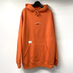 【中古】WTAPS 21AW THOR HOODED COPO　212ATDT-CSM20　パーカー　オレンジ　サイズ03 ダブルタップス[17]