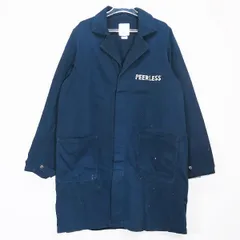 WMV visvim ビズビム　リネンコットン　ロングコート　オーバーサイズ　黒 WMV visvim ビズビムリネンコットンロングコートオーバーサイズ黒
