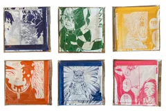鬼滅の刃 泣けるハンカチ 6種セット ( 竈門炭治郎   竈門禰豆子　我妻善逸　嘴平伊之助  冨岡義勇　煉獄杏寿郎 )