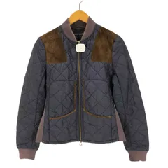 ラルフローレン RALPH LAUREN 異素材キルティングブルゾン レディース import：L のサムネイル