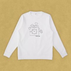グラフィックスウェット　Clockwork gifts White -Sweat-