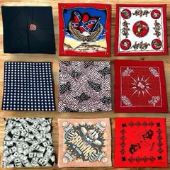 t*5様 60s〜80sまとめ売り vintage バンダナ ビンテージ 10枚 t*5様 60s〜80sまとめ売り vintage バンダナ ビンテージ 10枚