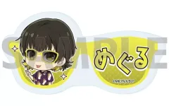 【中古】バッジ・ビンズ 07.蜂楽廻(サングラスver.) ミニキャライラスト おなまえプレートバッジ 「ブルーロック」